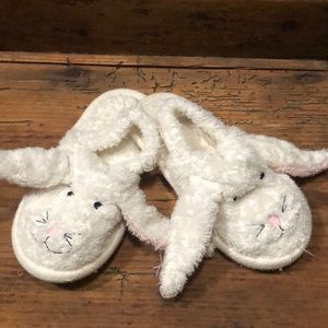 Girls bunny house slippers